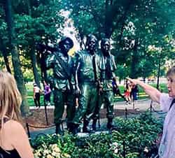 Vietnam Veterans Memorial in Washington, DC